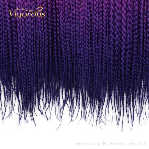 Vigorous Wholesale Price New Popular Heat Resistant Kinky Curly Wigs Hair For Black Women Synthetic Braiding Hair